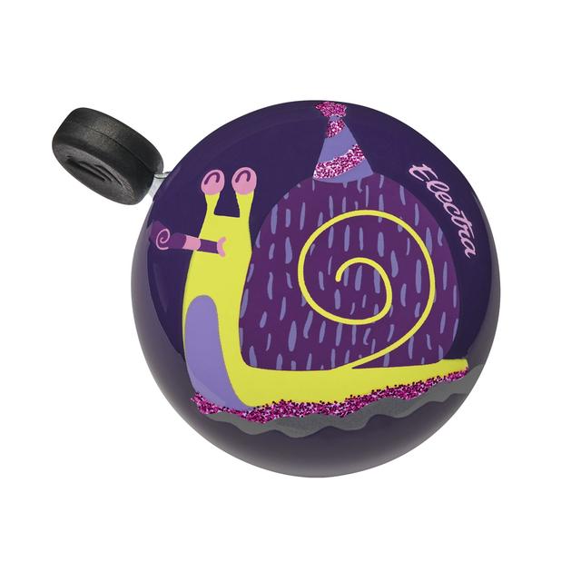 Electra Party Snail Ringer Bike Bell Dark Purple