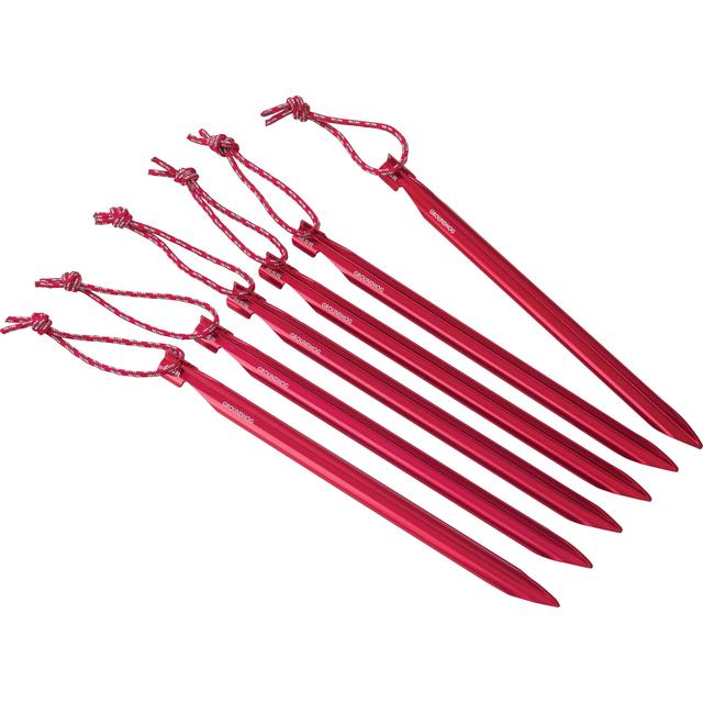 Msr Groundhog Tent Stakes Red