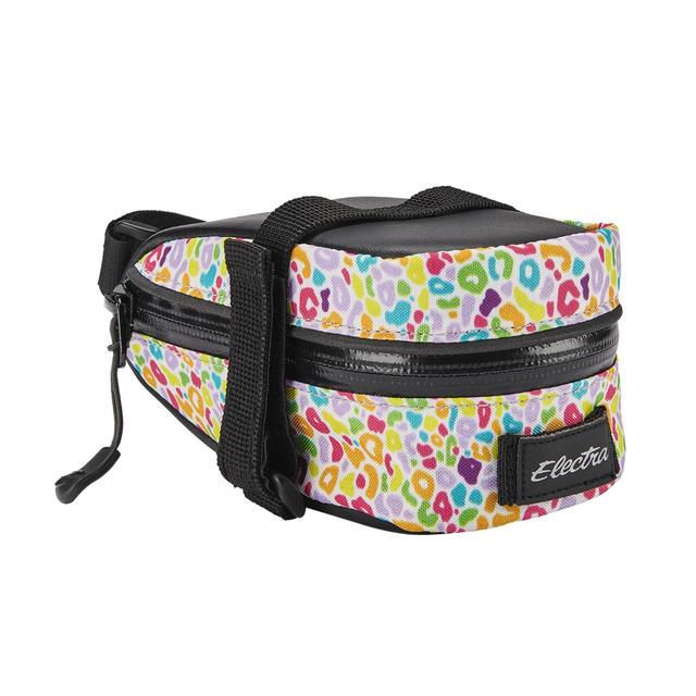 Electra Leopard Saddle Bag White/Light Purple