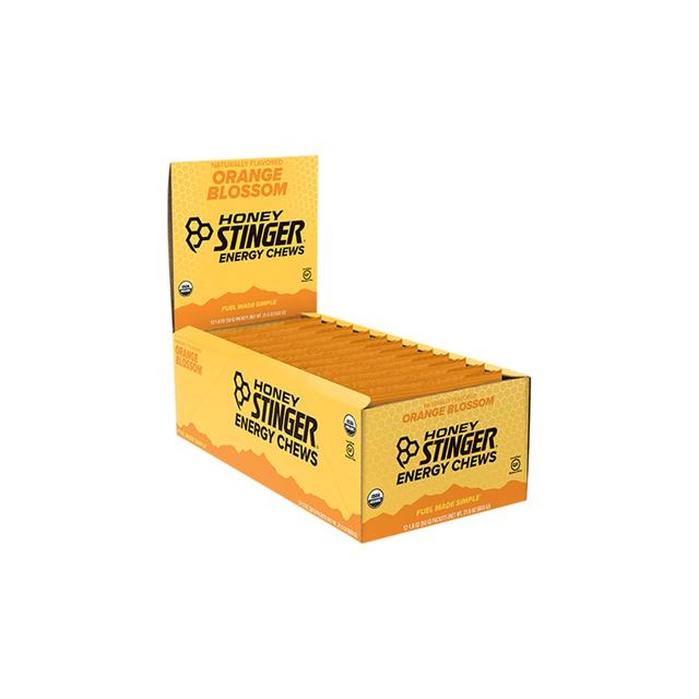 Honey Stinger Organic Energy Chews Box Of 12 Orange