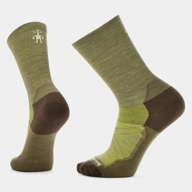 Smartwool Unisex Bike Crew Socks Winter Moss