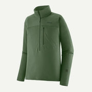 Patagonia R1 Ultralight 1/2 Zip Canopy Green