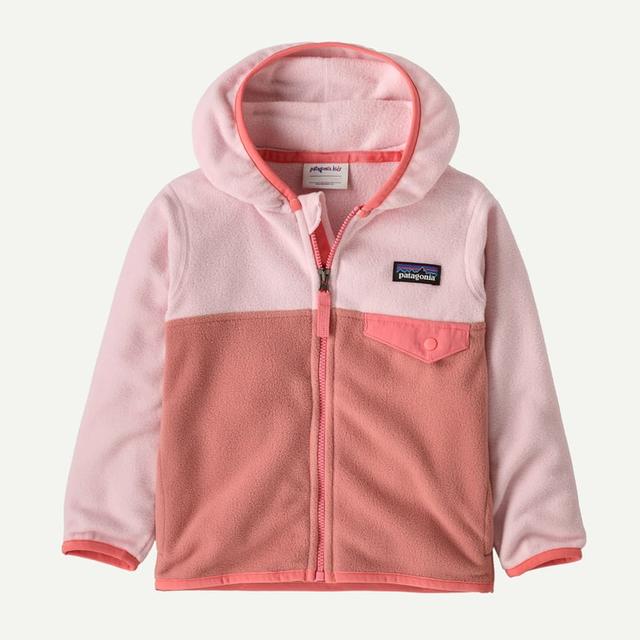 Patagonia Baby Micro D Snap-t Fleece Jacket Moment Pink