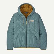 Patagonia Diamond Quilted Bomber Hoody Blue Sage