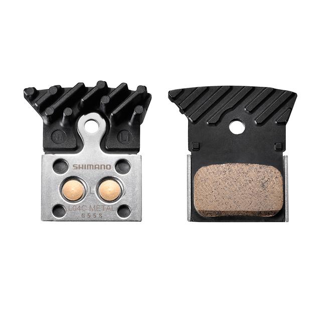 Shimano Cycling L04c Metal Pad W/fin, W/spring, 1 Pair
