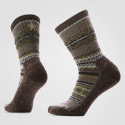 Smartwool Unisex Everyday Cozy Snowed In Sweater Crew Socks Taupe