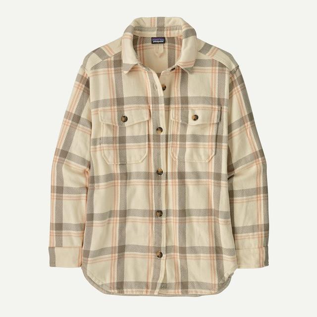 Patagonia Fjord Loft Overshirt Jacket Dark Natural
