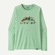 Patagonia L/s Cap Cool Daily Graphic Shirt Rinsed Green