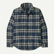 Patagonia Womens Fjord Flannel Shirt sunken blue