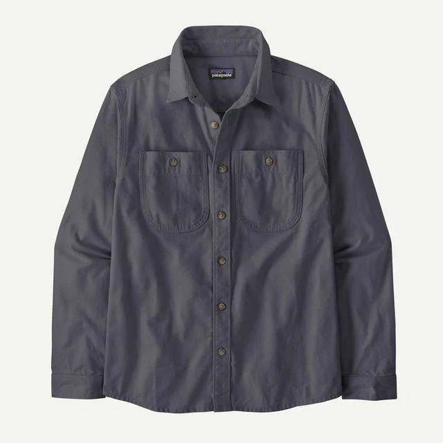 Patagonia Point Reyes Canvas Shirt Smolder Blue