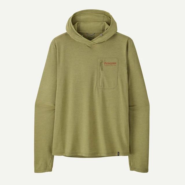 Patagonia Capilene Cool Sun Hoody Gumtree Green - Light Gumtree Green