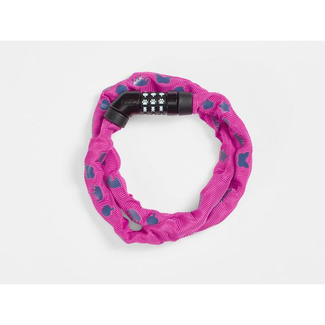 Trek Bontrager Combo Chain Lock Dark Pink