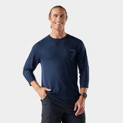 Smartwool Mountain Bike 3/4 Sleeve Jersey Deep Navy
