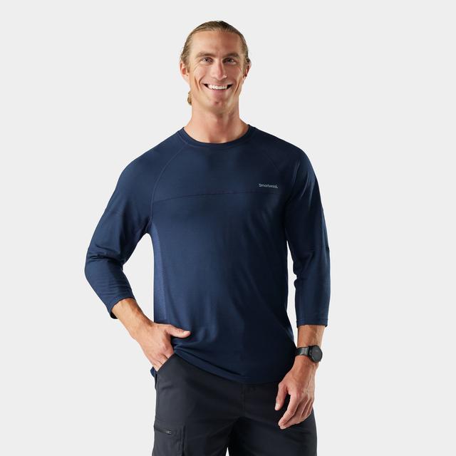Smartwool Mountain Bike 3/4 Sleeve Jersey Deep Navy
