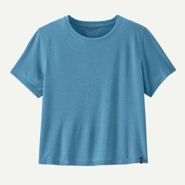 Patagonia Capilene Cool Trail Cropped Shirt Shore Blue