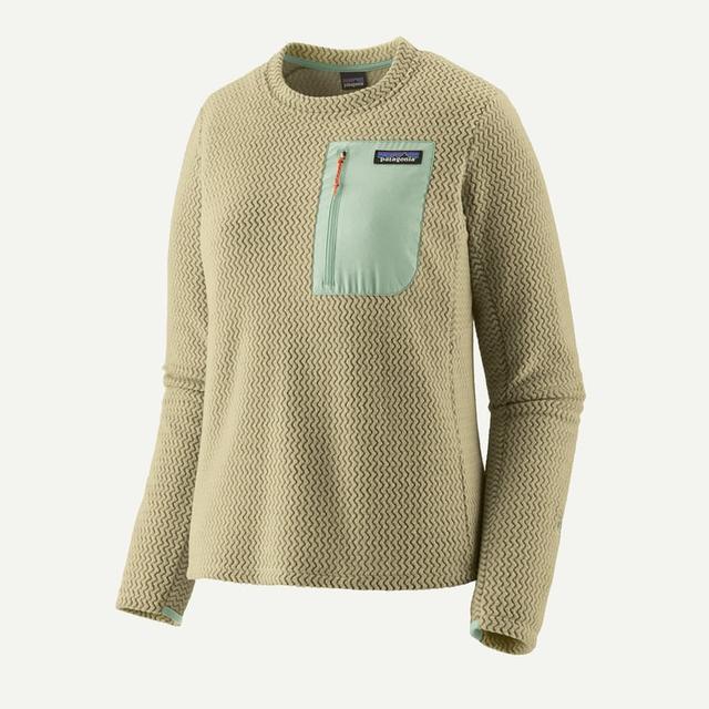 Patagonia Womens R1® Air Fleece Crewneck weathered stone
