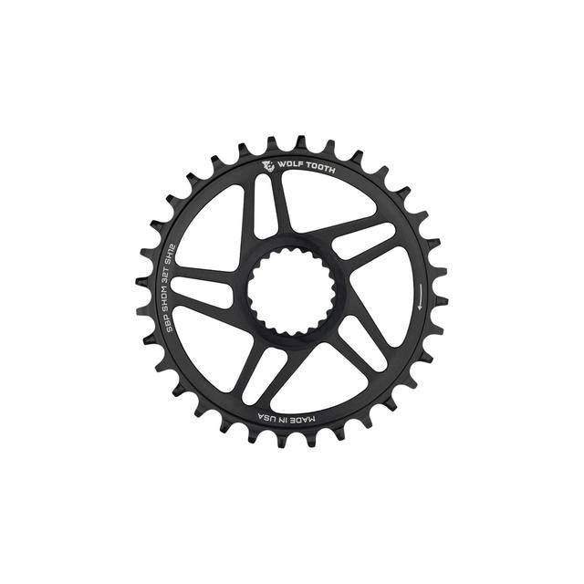 Wolf Tooth Components Shimano Direct Mount Hyperglide+ Chainring Black