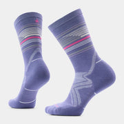 Smartwool Run Cold Weather Glow Track Crew Socks Nightfall Blue