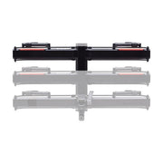 Kuat Piston X Add On Led Dual Ratchet Platform Rack With Kashima Galaxy Gray