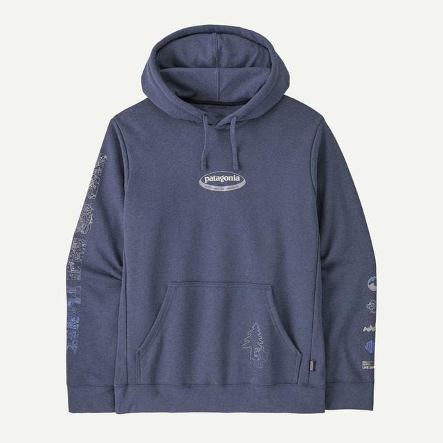 Patagonia Long Way 'Round Uprisal Hoody Current Blue