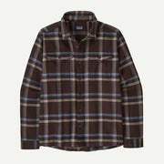 Patagonia Fjord Flannel Shirt Crossing: Den Brown