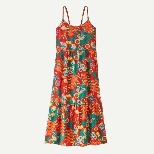 Patagonia Tidal Threads Dress Hot Ember