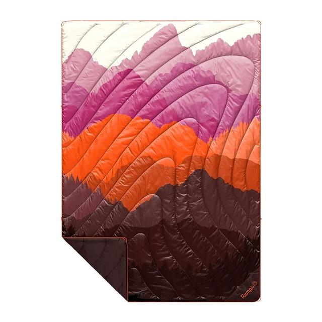 Rumpl Original Puffy 2 Person Blanket - Cascade Fade Teton Dusk