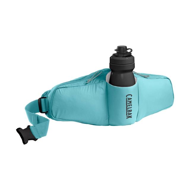 Camelbak Podium Flow 2 Waist Pack With 21oz Podium Dirt Series Bottle Arctic Blue