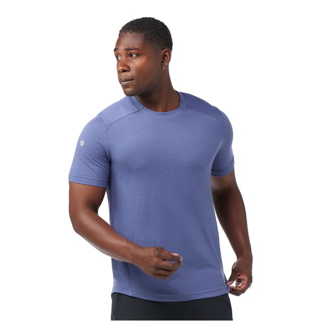 Smartwool Active Mesh Short Sleeve T-shirt Nightfall Blue