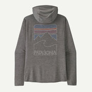 Patagonia Capilene Cool Sun Hoody Forge Grey - Noble Grey