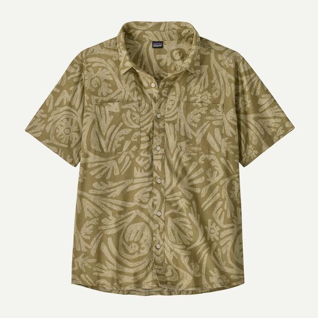 Patagonia Mens Back Step Shirt Weathered Stone