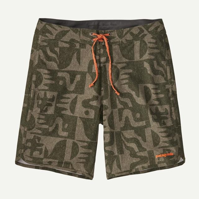 Patagonia Hydropeak Side Shore Boardshorts Mother Tree: Basin Green