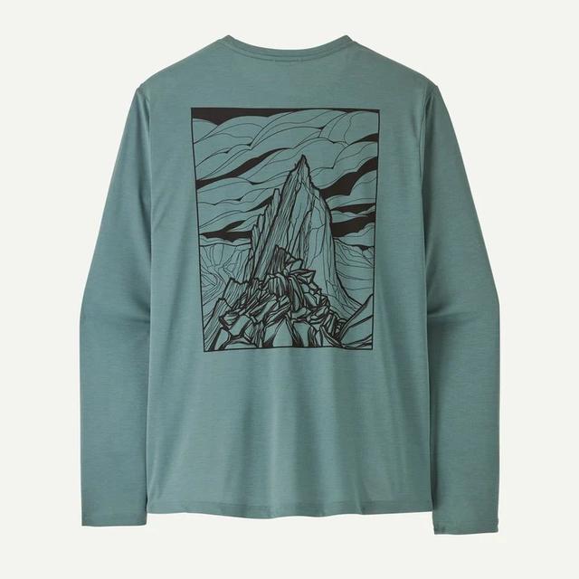 Patagonia Long Sleeved Capilene Cool Daily Shirt Blue Sage - Light Blue Sage