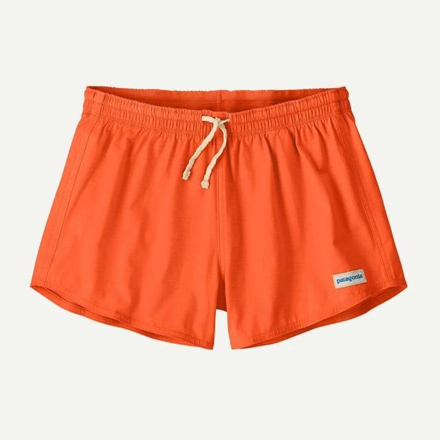Patagonia Home Waters Volley Shorts Coal Orange