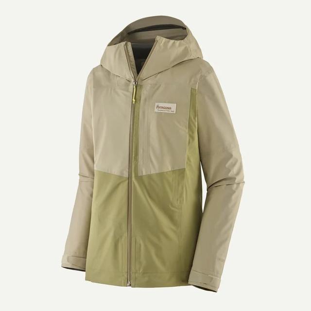 Patagonia Womens Boulder Fork Rain Jacket Gumtree Green