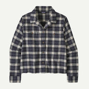 Patagonia Lightweight Fjord Flannel Camp Shirt Smolder Blue