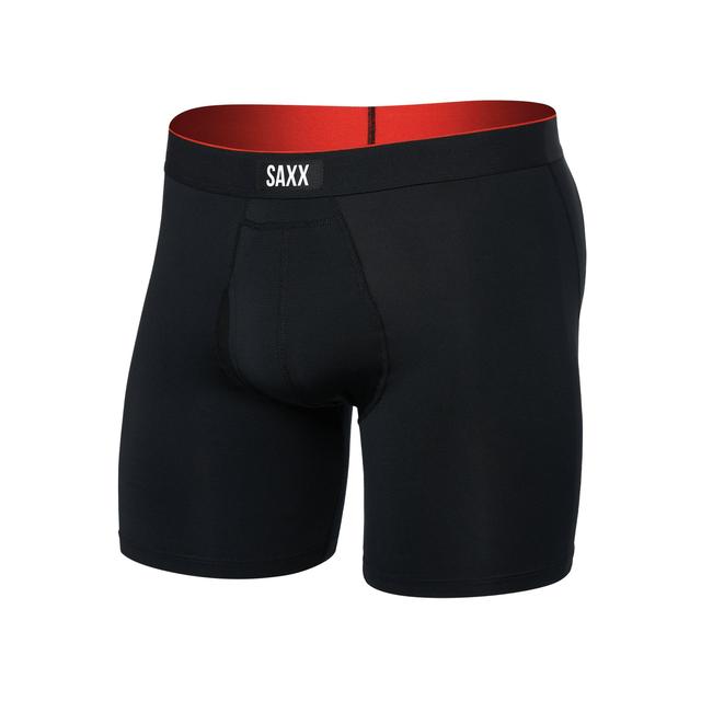 Saxx Multi-sport Mesh Boxer Briefs Black