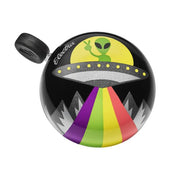 Electra Peace Outta This World Ringer Bike Bell Black/Dark Yellow