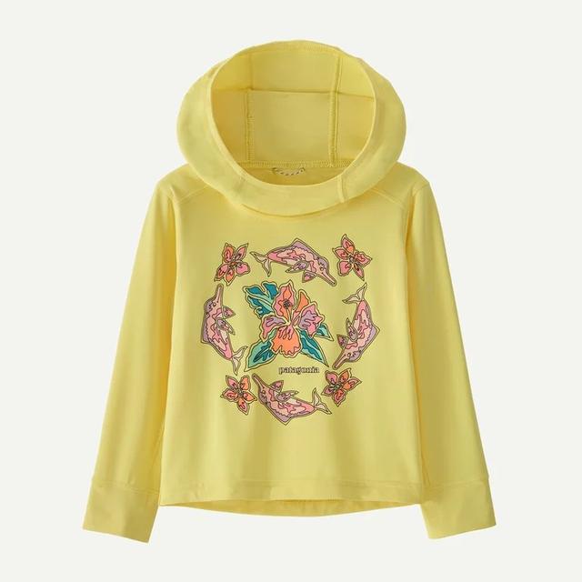 Patagonia Baby Capilene Silkweight Hoody Lemon Zest