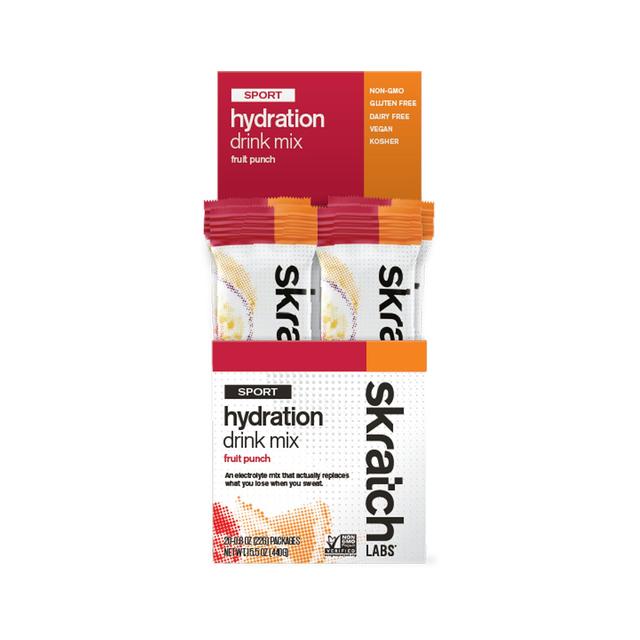 Skratch Labs Hydration Sport Drink Mix Box Of 20 Red