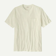 Patagonia Trail Harbor Pocket Tee Birch White