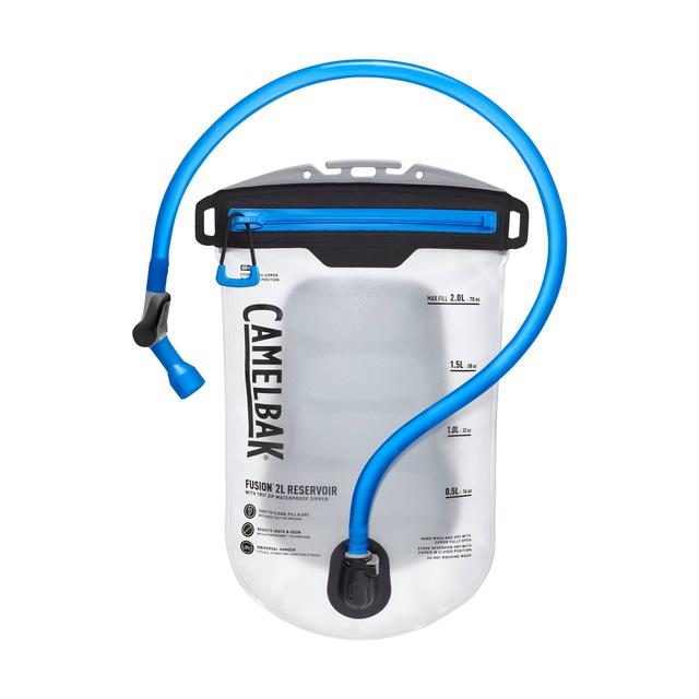 Camelbak Fusion 2l Reservoir With Tru Zip Waterproof Zipper Clear