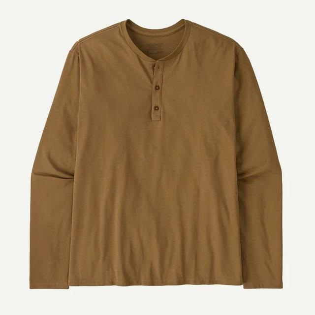 Patagonia L/s Daily Henley Coriander Brown
