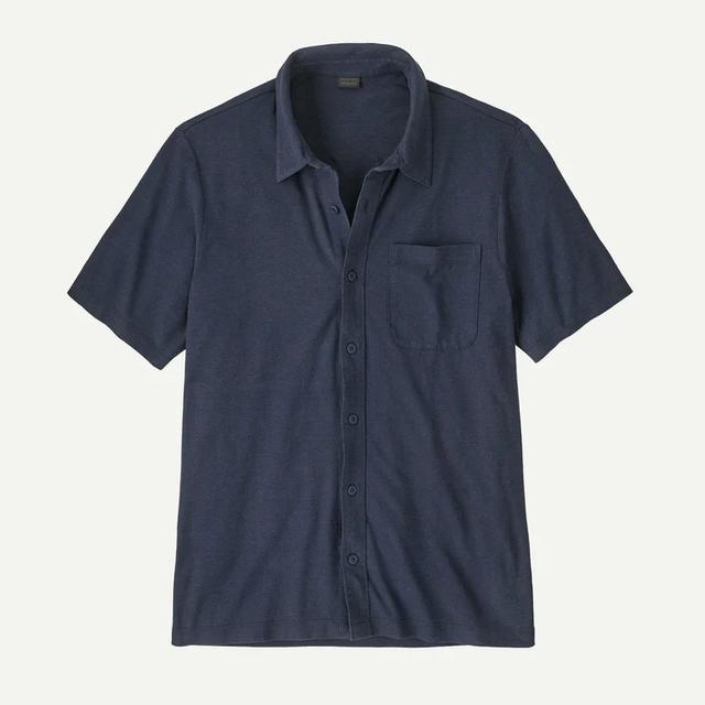 Patagonia Mens Trail Harbor Button New Navy