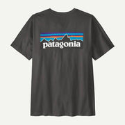 Patagonia P 6 Logo T Shirt Ink Black