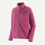 Patagonia Womens R1 Crossstrata Jacket faded magenta