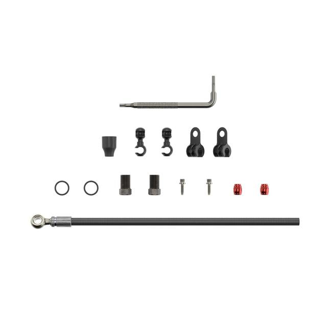 Sram Disc Brake Hydraulic Hose Kit - Silver Banjo