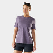 Smartwool Mountain Bike Short Sleeve Jersey T-shirt Purple Storm Heather