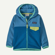 Patagonia Baby Micro D Snap-t Fleece Jacket Aquatic Blue