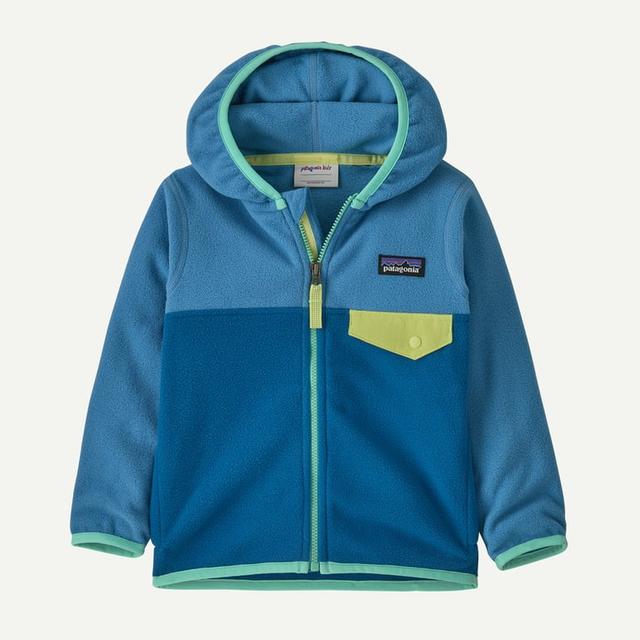 Patagonia Baby Micro D Snap-t Fleece Jacket Aquatic Blue